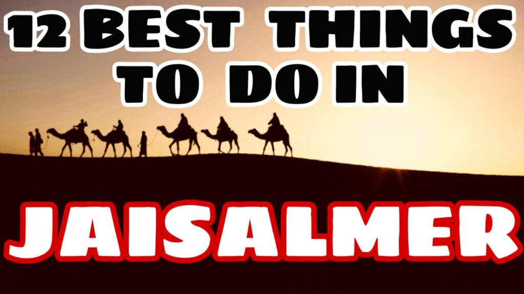 things to do in jaisalmer